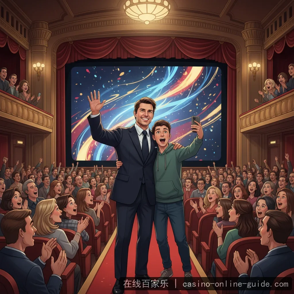 在线百家乐 - 汤姆·克鲁斯惊喜亮相伦敦影院，与影迷共庆新片首映 配图1